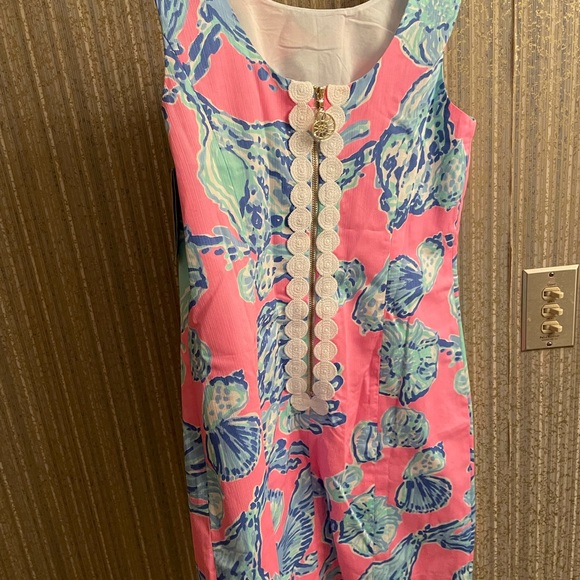 Lily Pulitzer pink pout barefoot princess dress - Picture 3 of 3